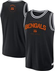 FANATICS Men's Fanatics Black Cincinnati Bengals Elements Future Ground Jersey Tank Top