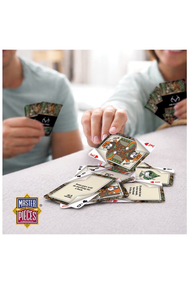 Realtree Playing Cards, Alternate, color, Multicolor