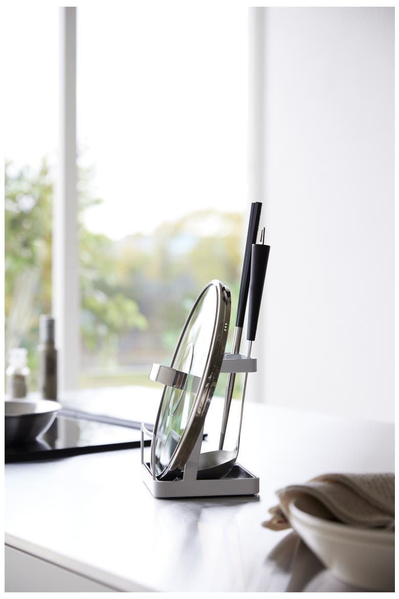 Lid/Ladle Storage Stand, Alternate, color, WHITE