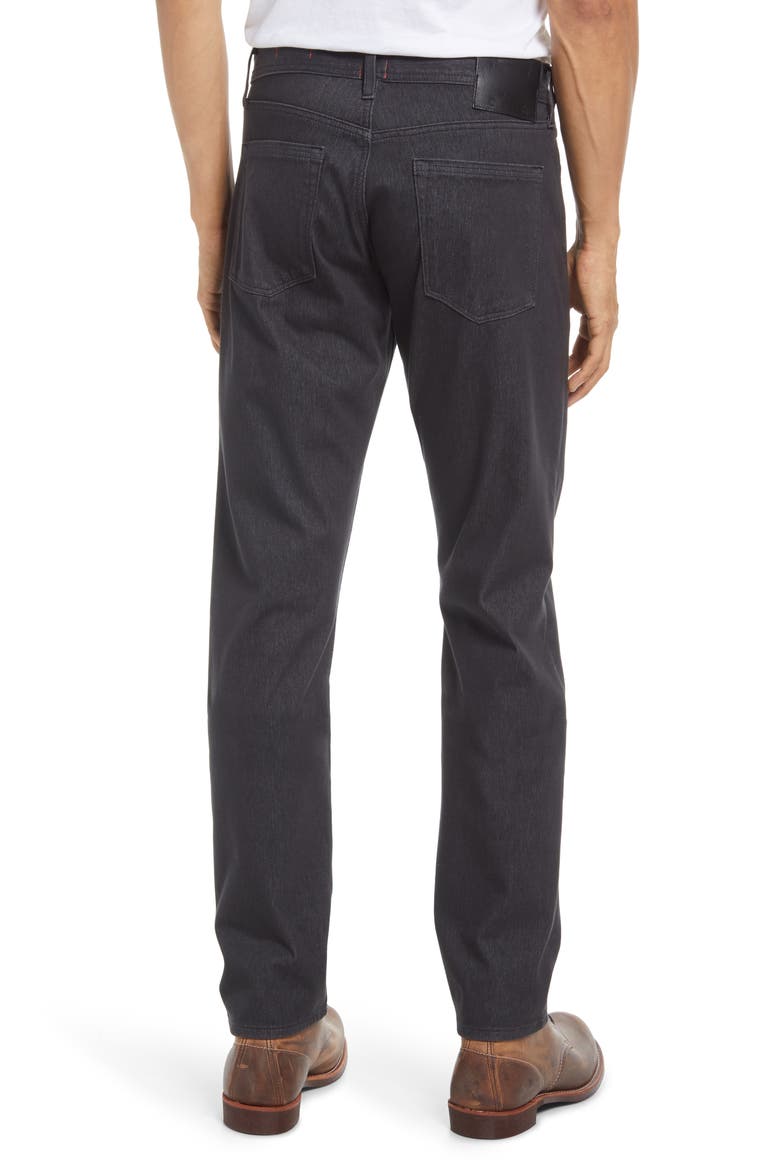 The Pen Slim Fit Denit Jeans, Alternate, color, CHARCOAL
