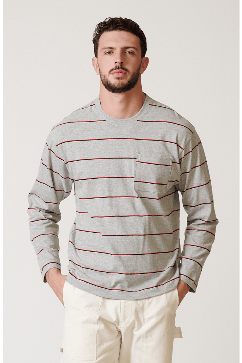 Wolf Long Sleeve Box T, Alternate, color, Wolf