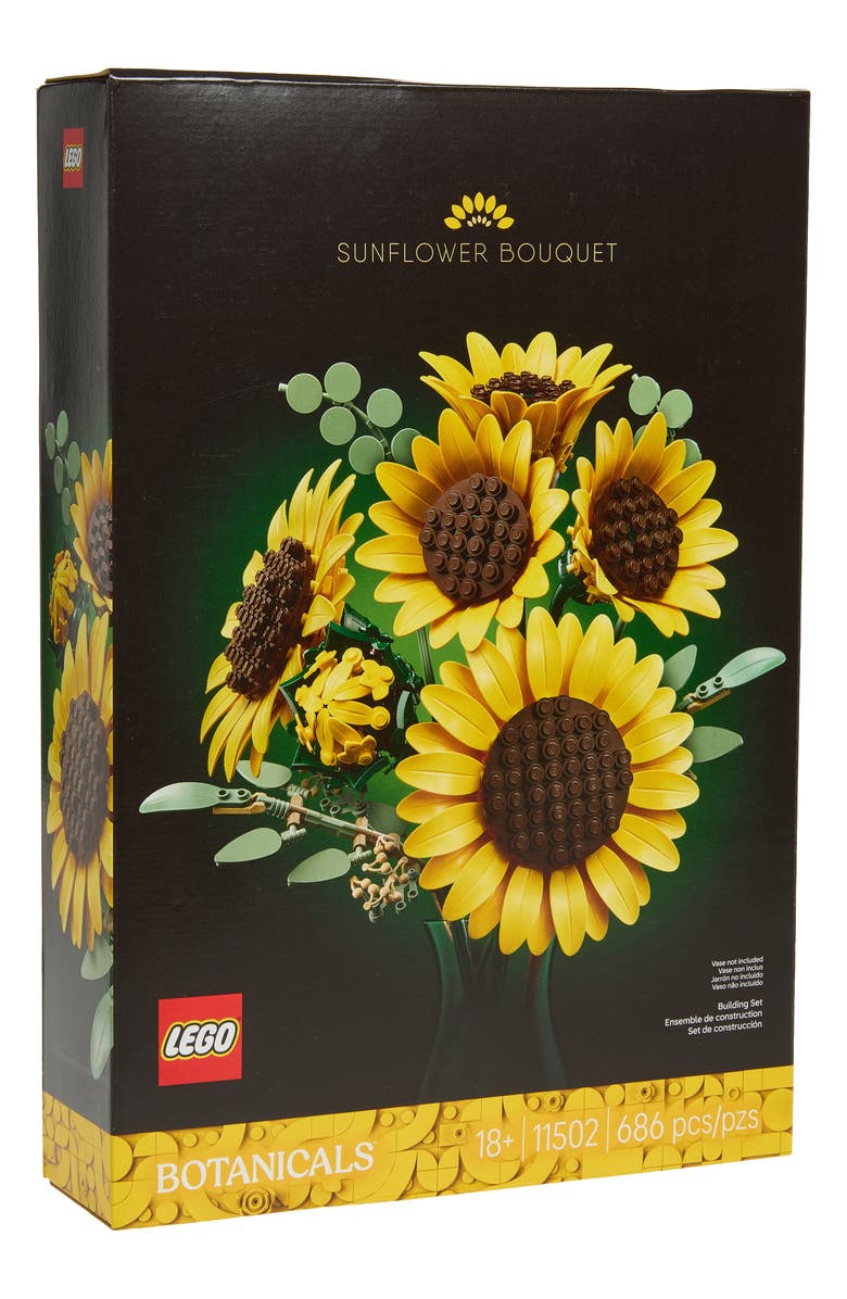 LEGO 18+ Botanicals Sun Flower Bouquet - 11502, Main, color, Multi