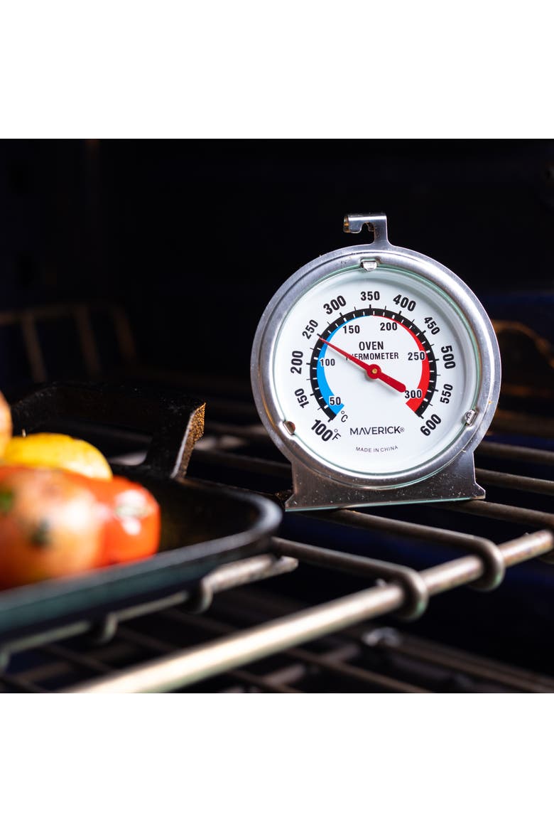 Large Dial Oven Thermometer, Alternate, color, Silver