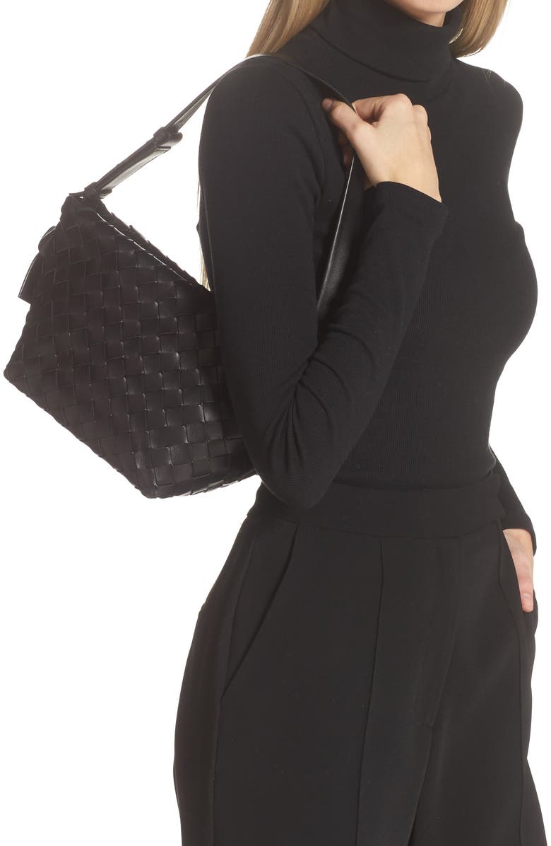 Bottega Veneta Intrecciato Leather Shoulder Bag, Alternate, color,
