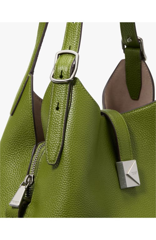 KATE SPADE KATE SPADE NEW YORK DECO PEBBLED LEATHER SHOULDER BAG