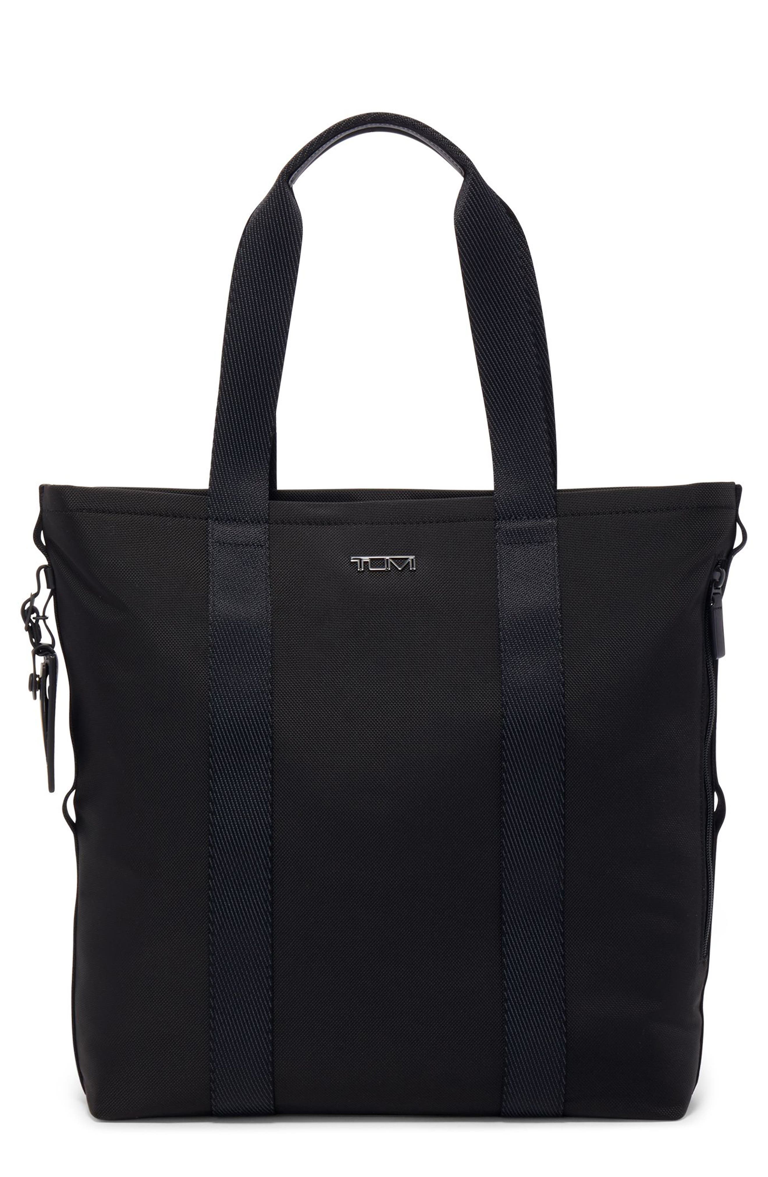 TUMI Alpha Bravo Essential North/South Tote, Main, color, 