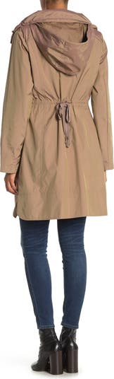 Packable Hooded Rain Jacket