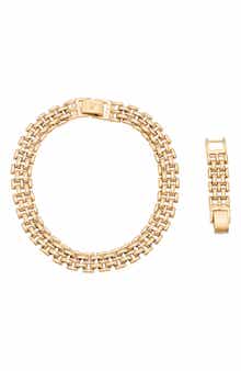 st. Moran Phoebe Grid Anklet