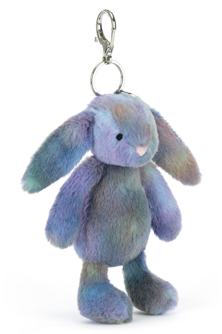 Zodihop Luxe Bunny Charm, Main, color, PURPLE MULTI