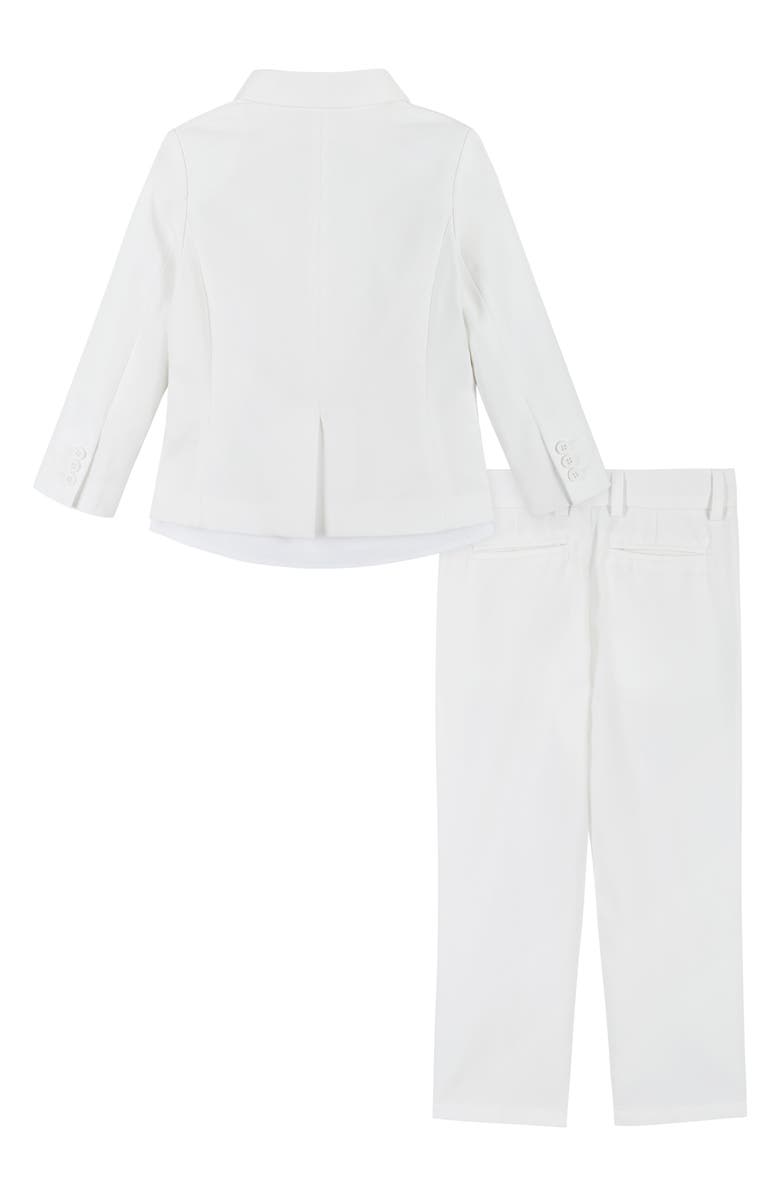 Andy & Evan Kids' 4-Piece Suit Set, Alternate, color, White