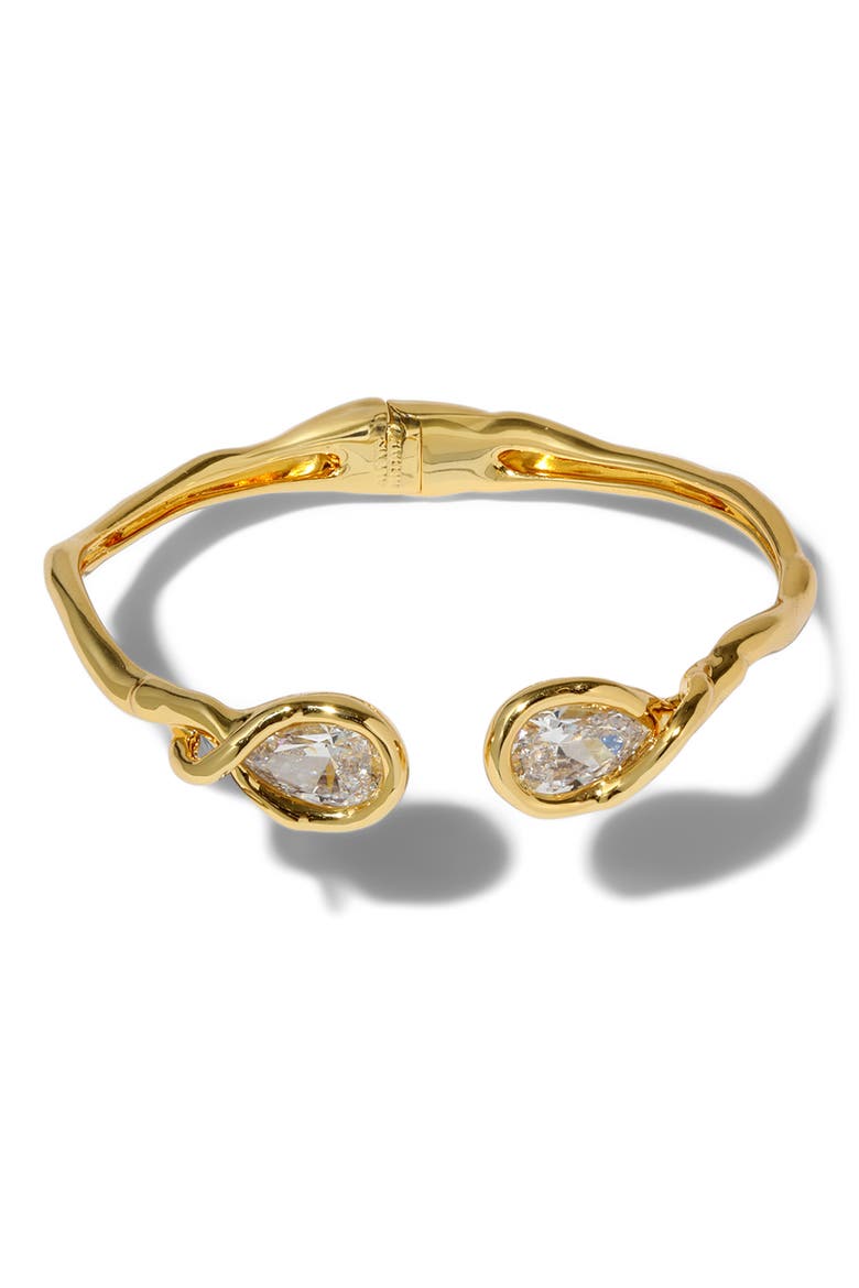 Asterales Floating Cuff Bracelet, Main, color, GOLD STONES