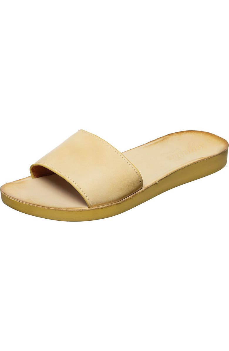 ANTELOPE Adica Slide Sandal, Main, color, Yellow