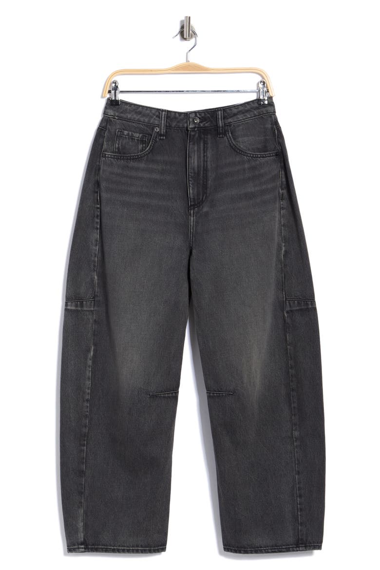 Chase High Waist Barrel Leg Jeans, Main, color, LATHROP
