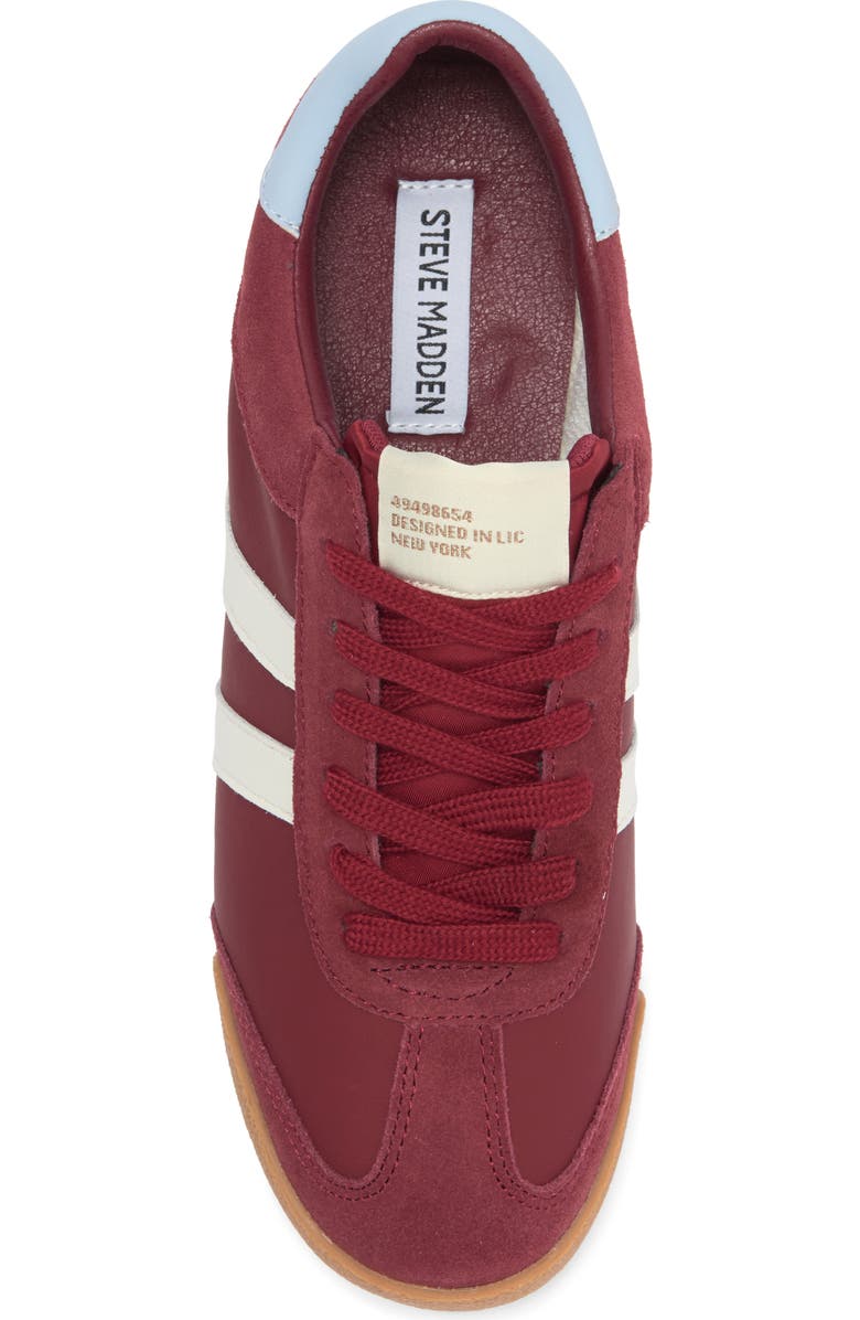 Steve Madden Hudsin Sneaker, Alternate, color, Red Multi