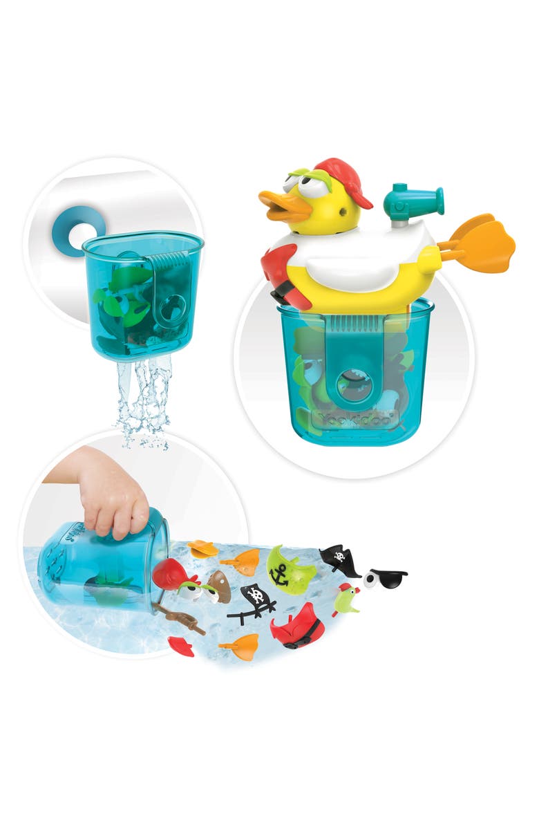 Yookidoo Jet Duck<sup>™</sup> Create a Pirate Bath Toy Kit, Alternate, color, 