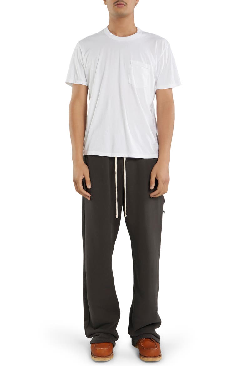 Lightweight Binded Neck Classic Pocket Tee, Alternate, color, White