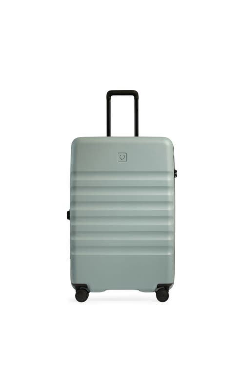 Antler Icon Stripe Large Suitcase In Mist Blue