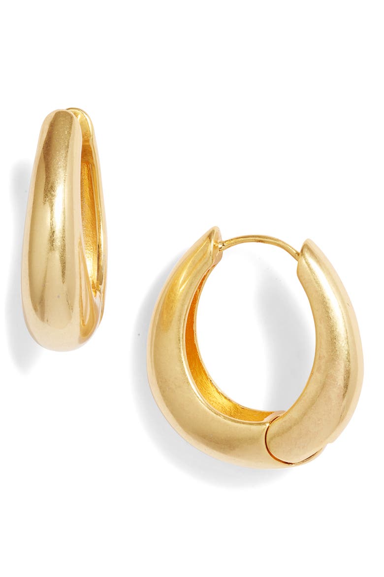 Hoop Earrings, Main, color, VINTAGE GOLD