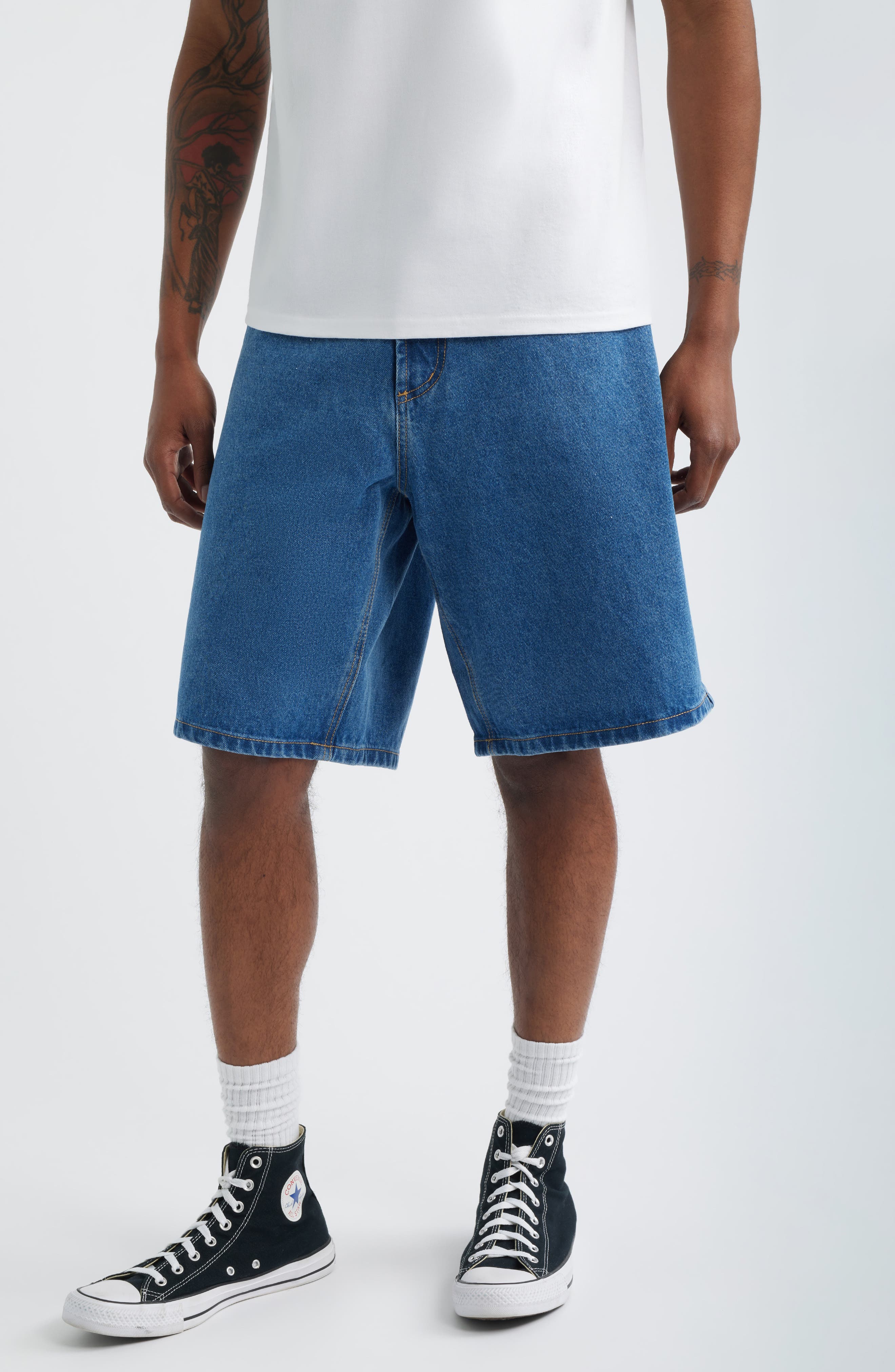 Bigwig Baggy Denim Shorts - image 3