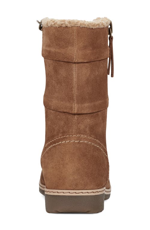 Earth Women's Hyland Water Repellent Round Toe Casual Booties In Brown