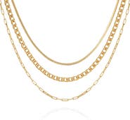 Vince Camuto Multi-Row Chain Necklace
