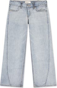 abercrombie kids Kids' Seamed Baggy Jeans
