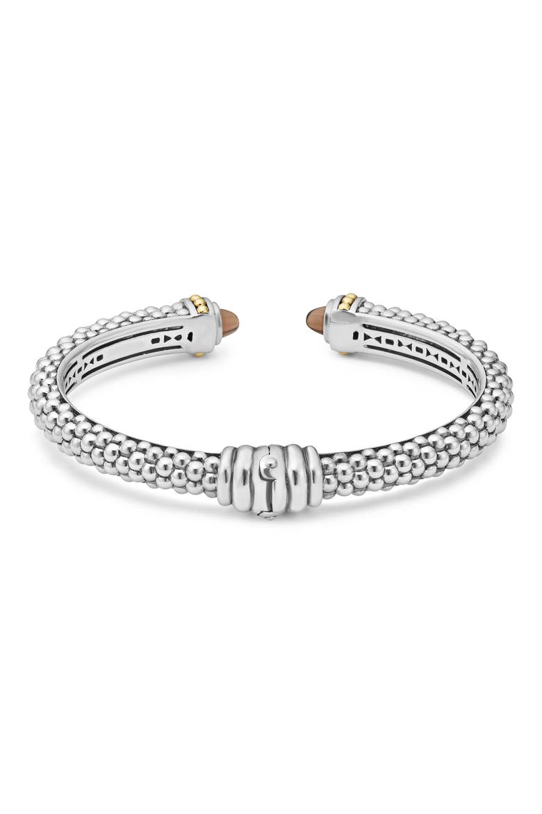 Rittenhouse Hinge Cuff, Alternate, color, SMOKEY QUARTZ