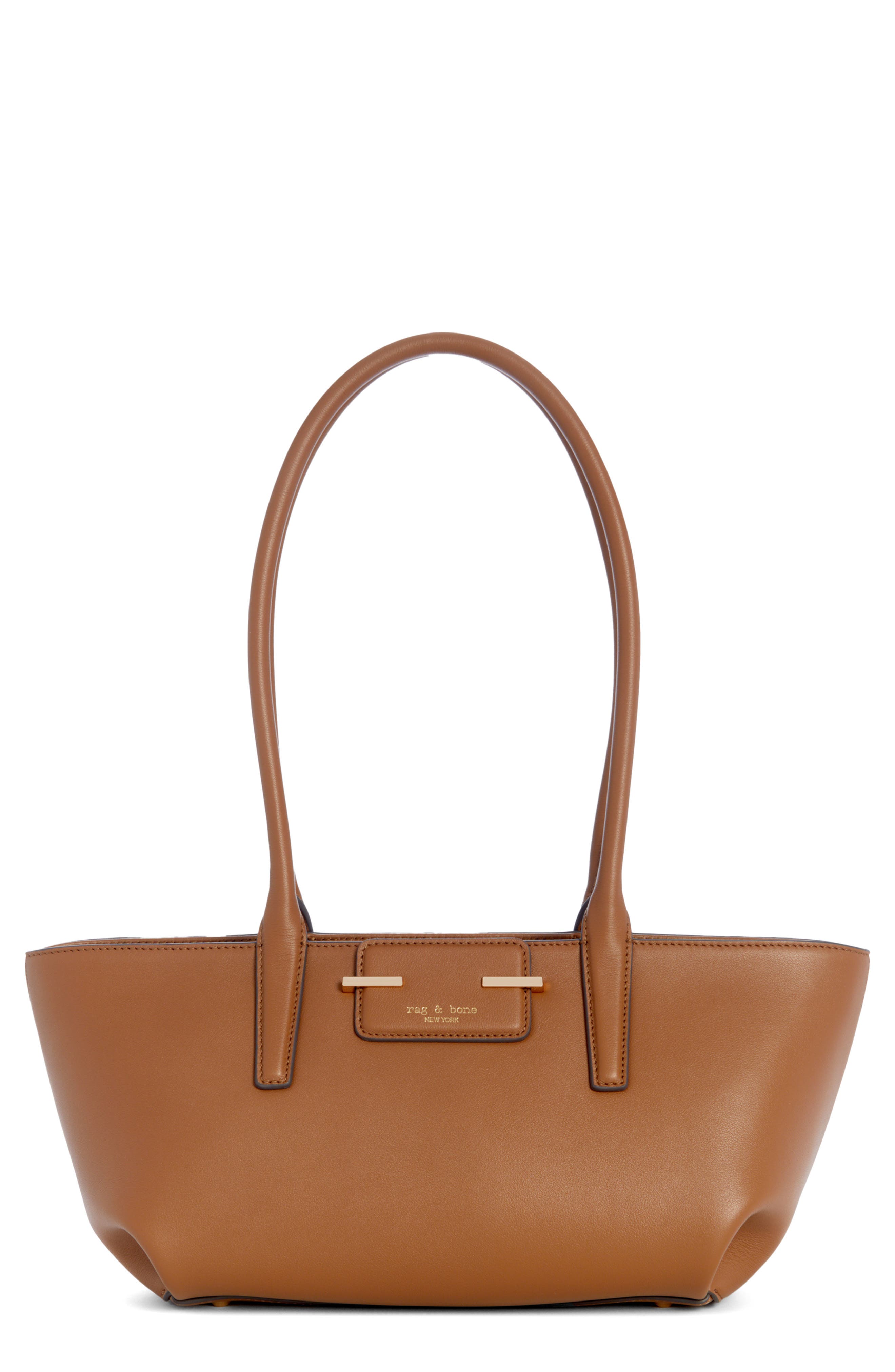 Rag & Bone Realm Leather Satchel In Brown