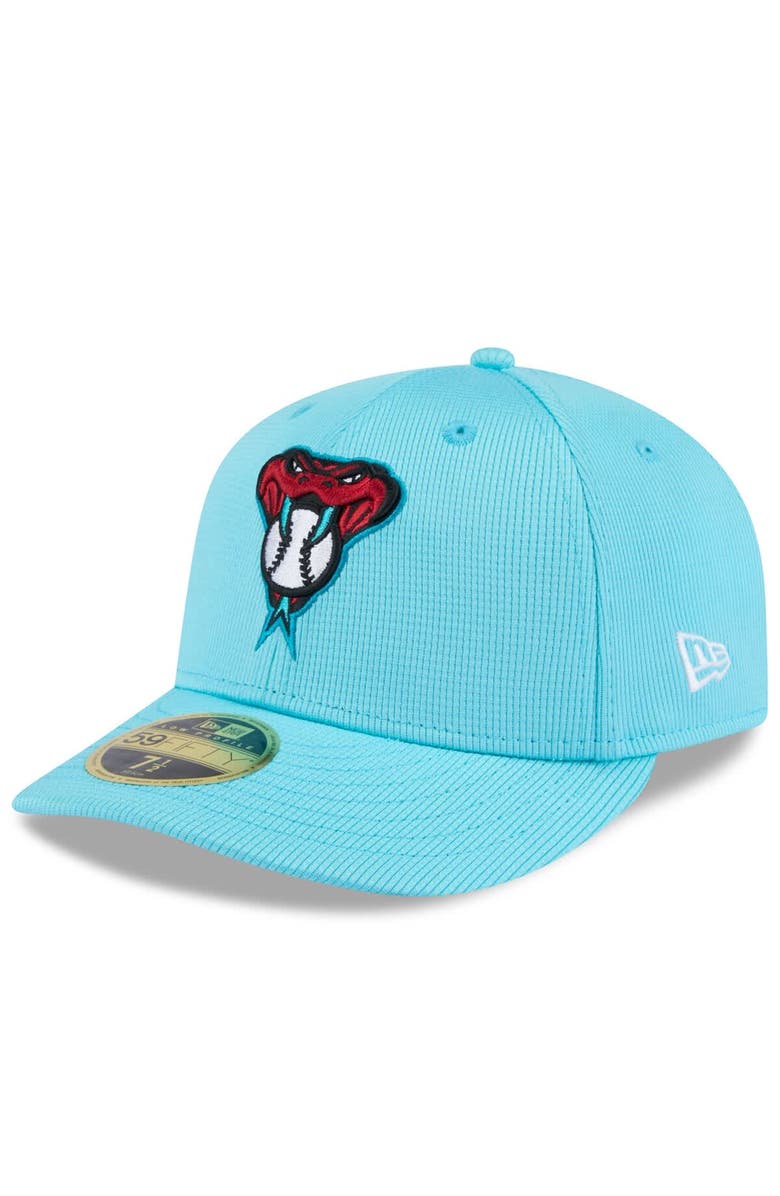 New Era Men's New Era  Teal Arizona Diamondbacks 2025 Spring Training Low Profile 59FIFTY Fitted Hat, Alternate, color, 