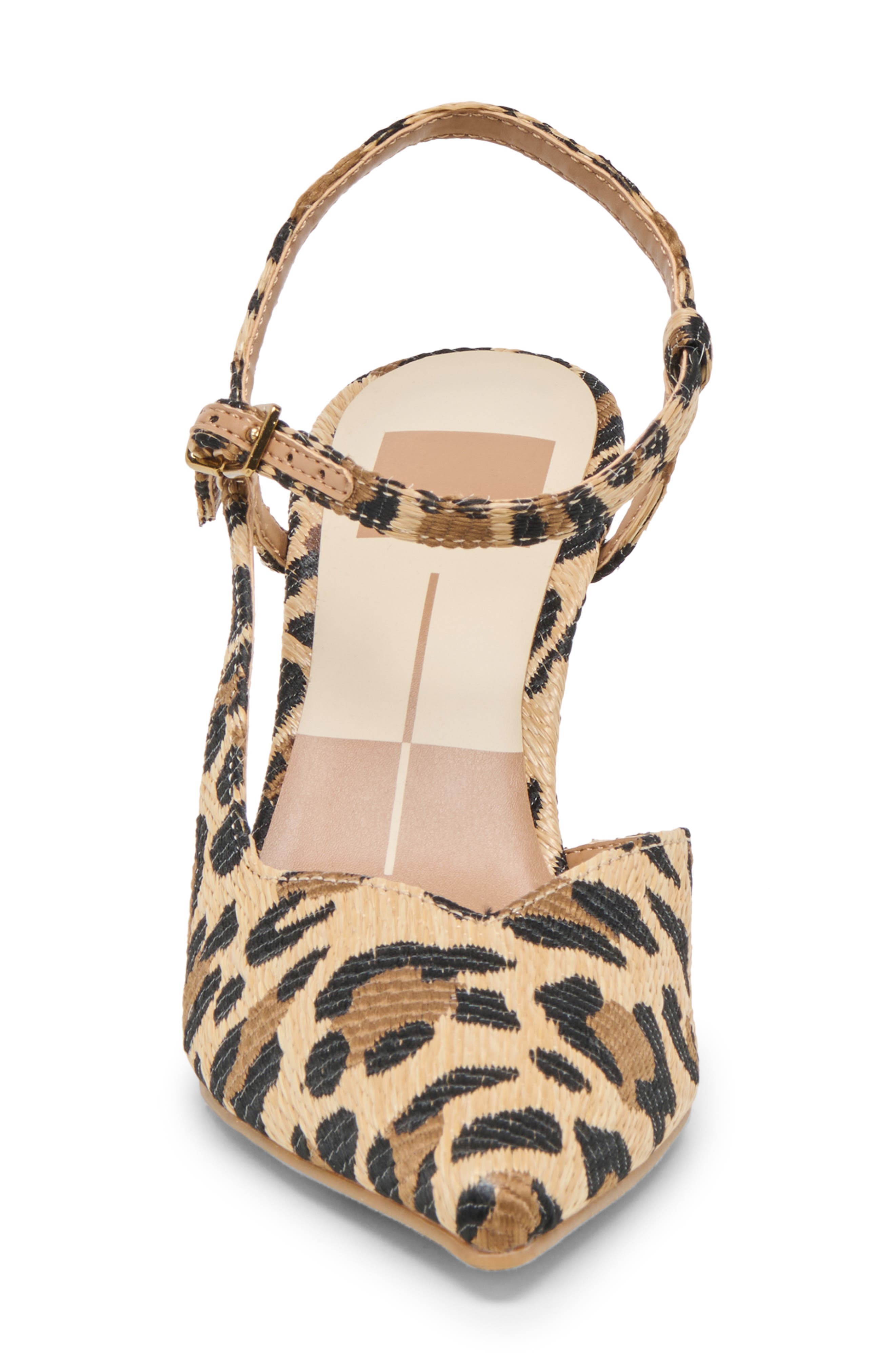 Dolce Vita Karly Embellished Pump, Alternate, color, Leopard Raffia