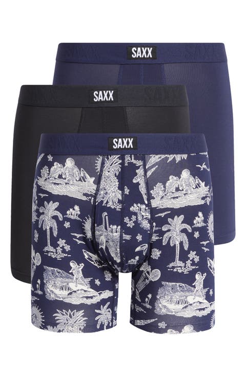 Assorted 3-Pack Vibe Xtra Super Soft Boxer Briefs