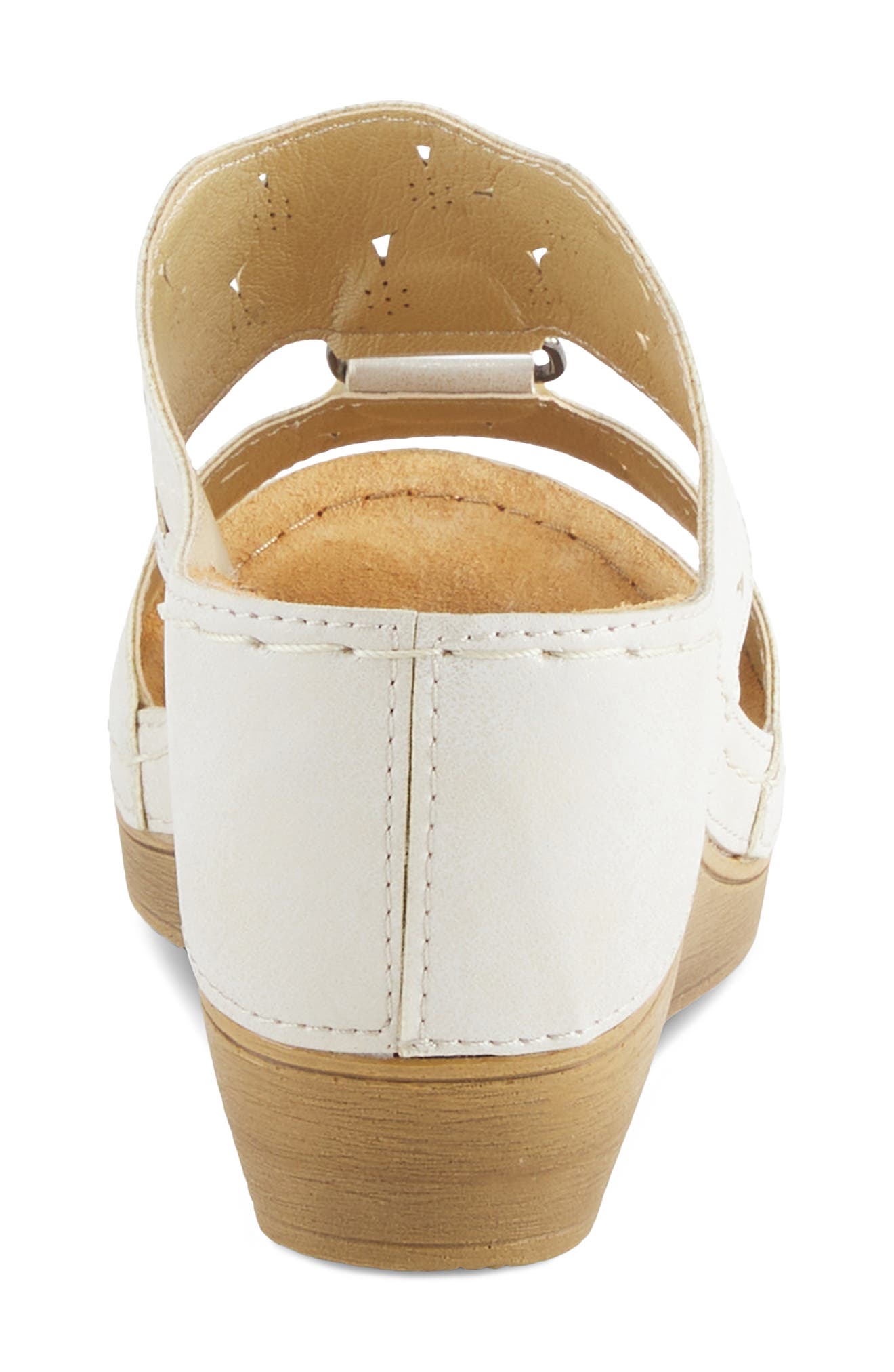 Flexus by Spring Step Dreiser Platform Wedge Slide Sandal, Alternate, color, Beige