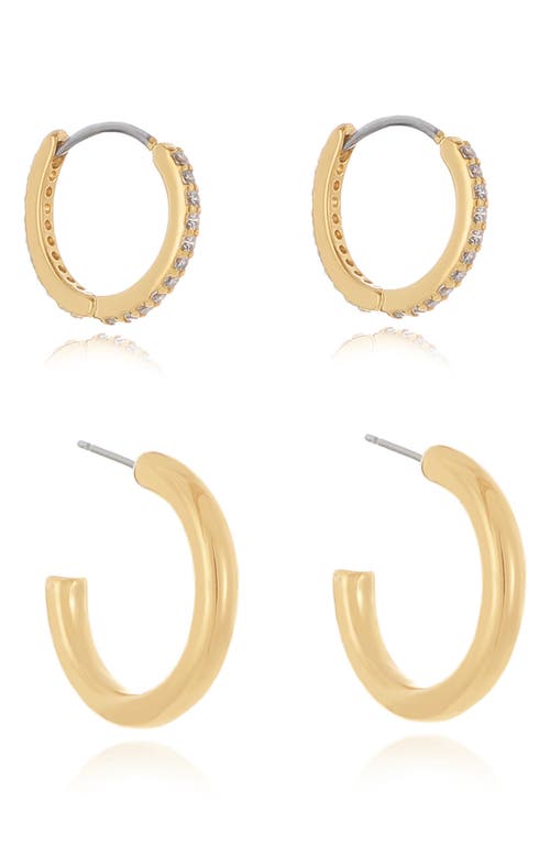 Ettika 2-pack Hoop Earrings
