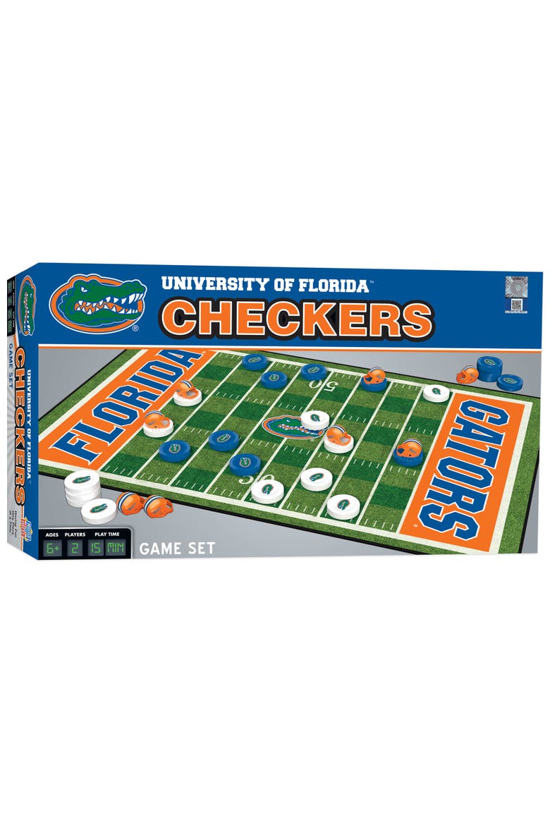 Florida Gators Checkers Board Game, Main, color, Multicolor