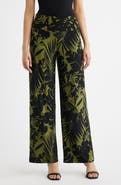 Anne Klein Pull-On High Waist Wide Leg Palazzo Pants