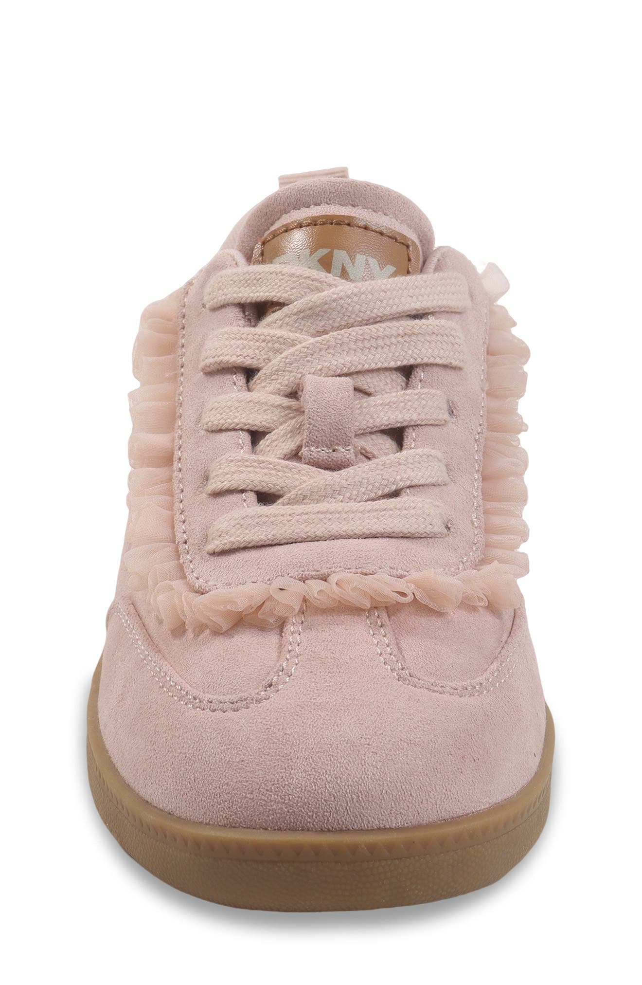 Kids' Xam Ruffle Sneaker, Alternate, color, PINK