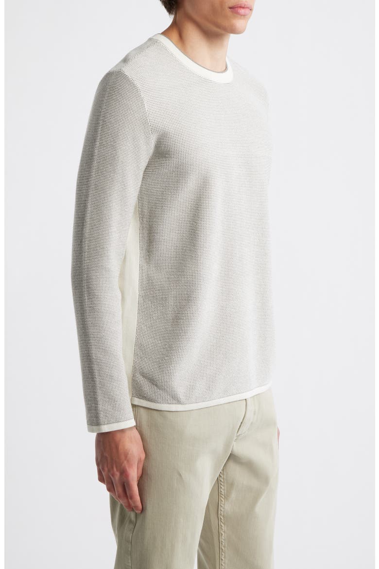 Oliver Crewneck Sweater (Nordstrom Exclusive), Alternate, color, FOG