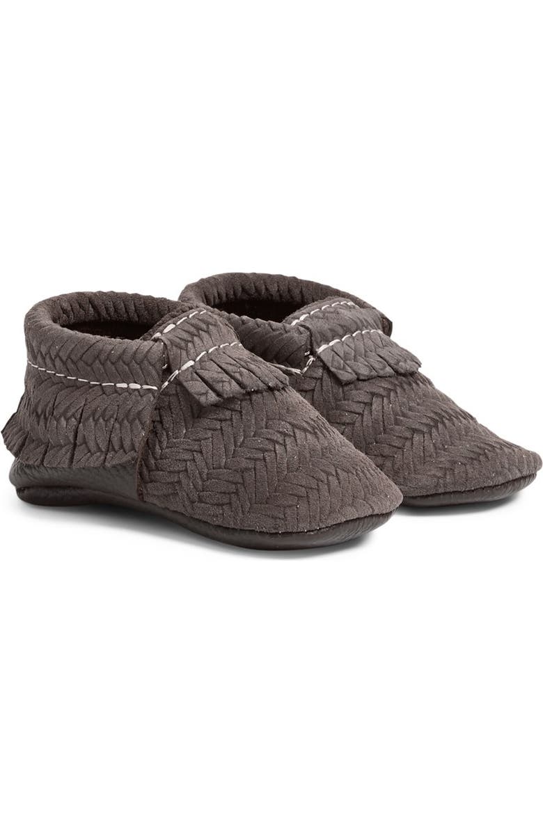 Freshly Picked 'Sweater' Woven Leather Moccasin, Main, color,