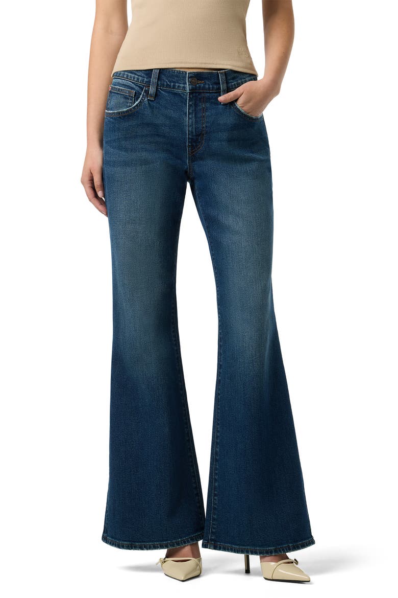 Hailey High Waist Flare Leg Jeans, Alternate, color, FORTE