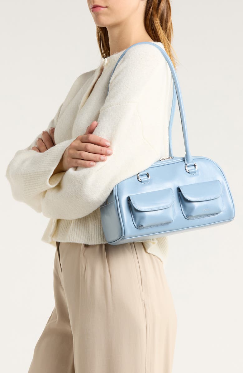 Stand Oil Chubby Bag, Alternate, color, Sky Blue