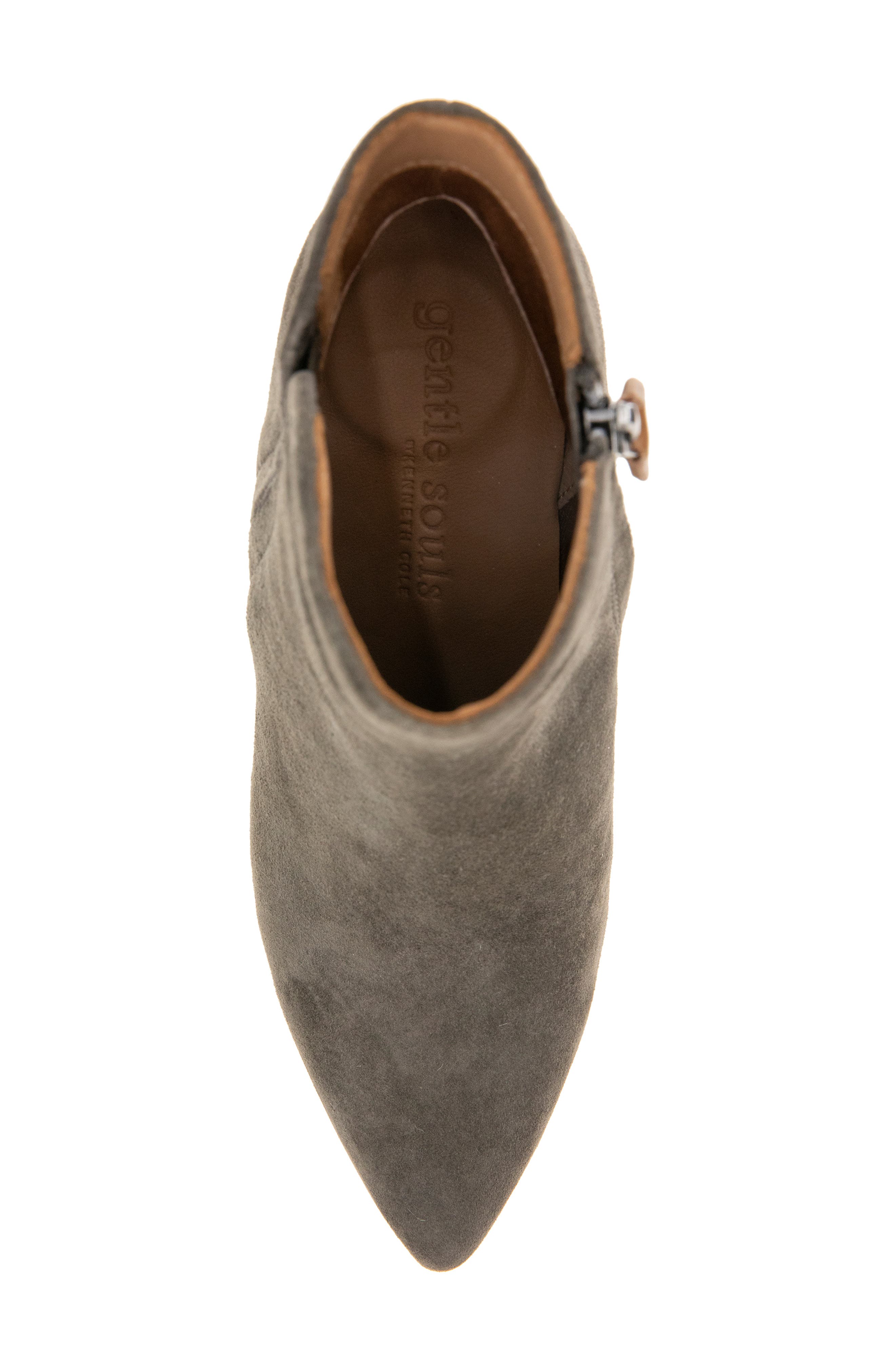 Danbury Bootie, Alternate, color, SHITAKE SUEDE