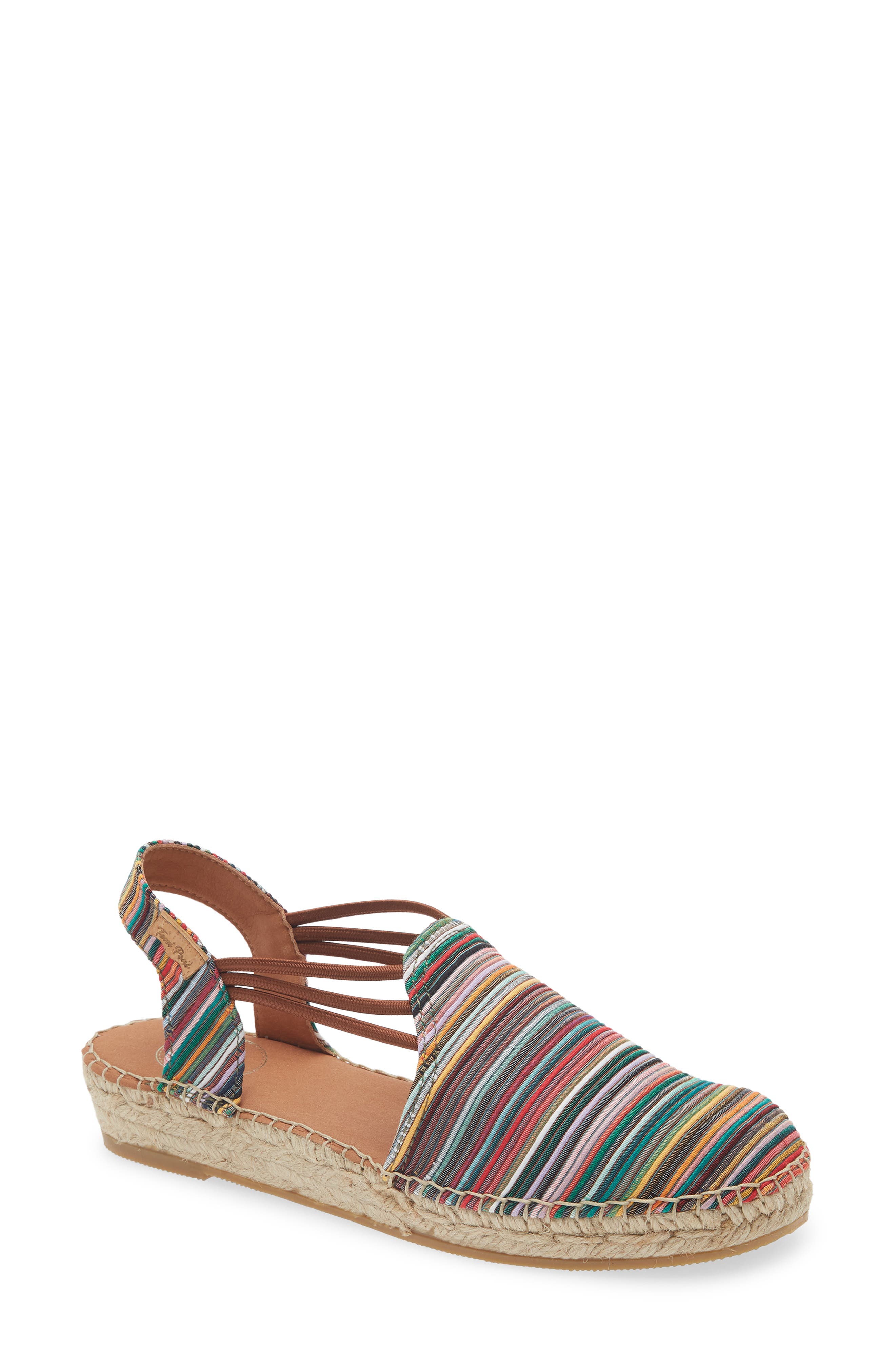 Toni Pons Noa-Bo Espadrille Flat, Main, color, Multi