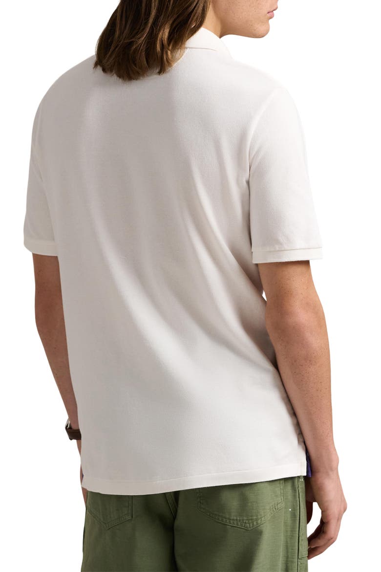 Classic Fit Mesh Cotton Graphic Polo, Alternate, color, TAHITI ISLAND CLUB