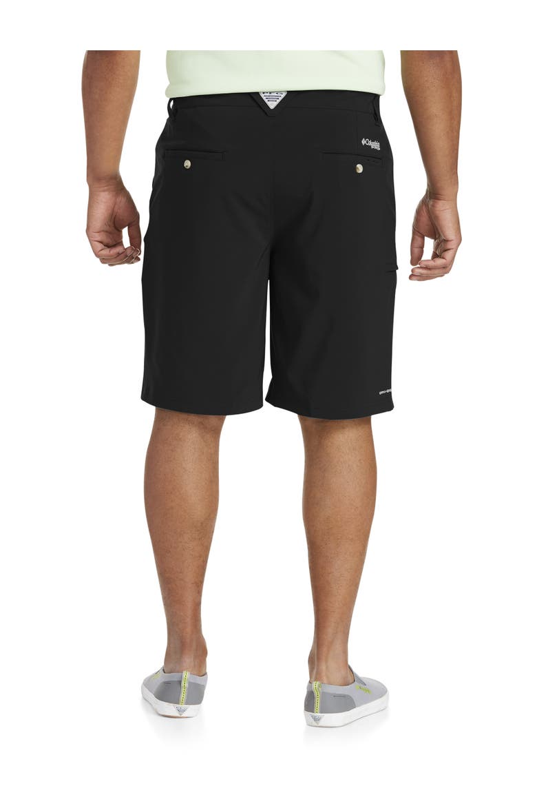 PFG Grander Marlin II Offshore Shorts, Alternate, color, BLACK