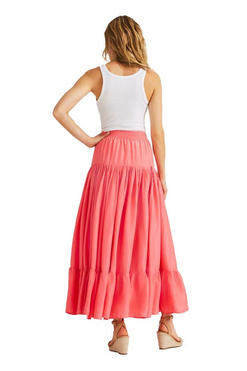 Calypso St Barth Calypso St. Barth Lourdes Skirt In Magenta