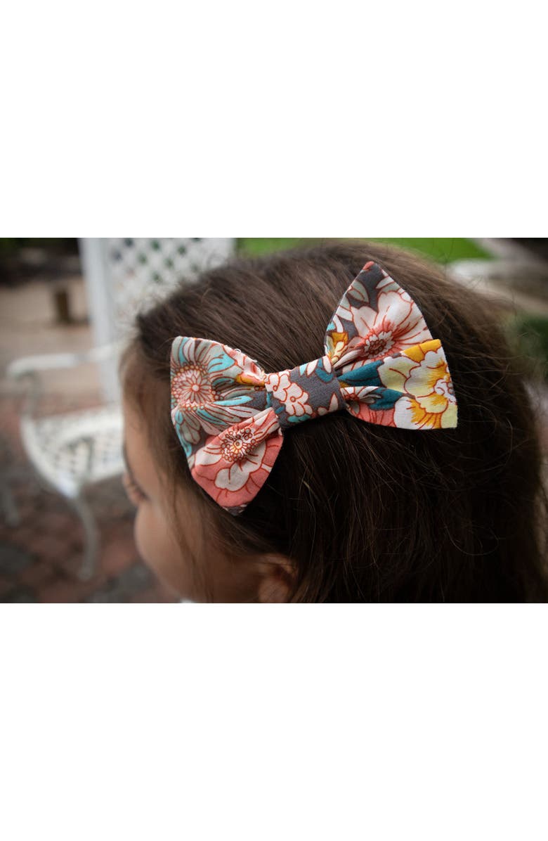Cuclie Hair Bow Set, Alternate, color, Yellow Multi