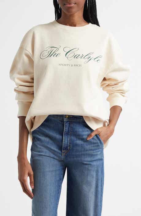 Sporty & Rich x The Carlyle Hotel Graphic Sweatshirt