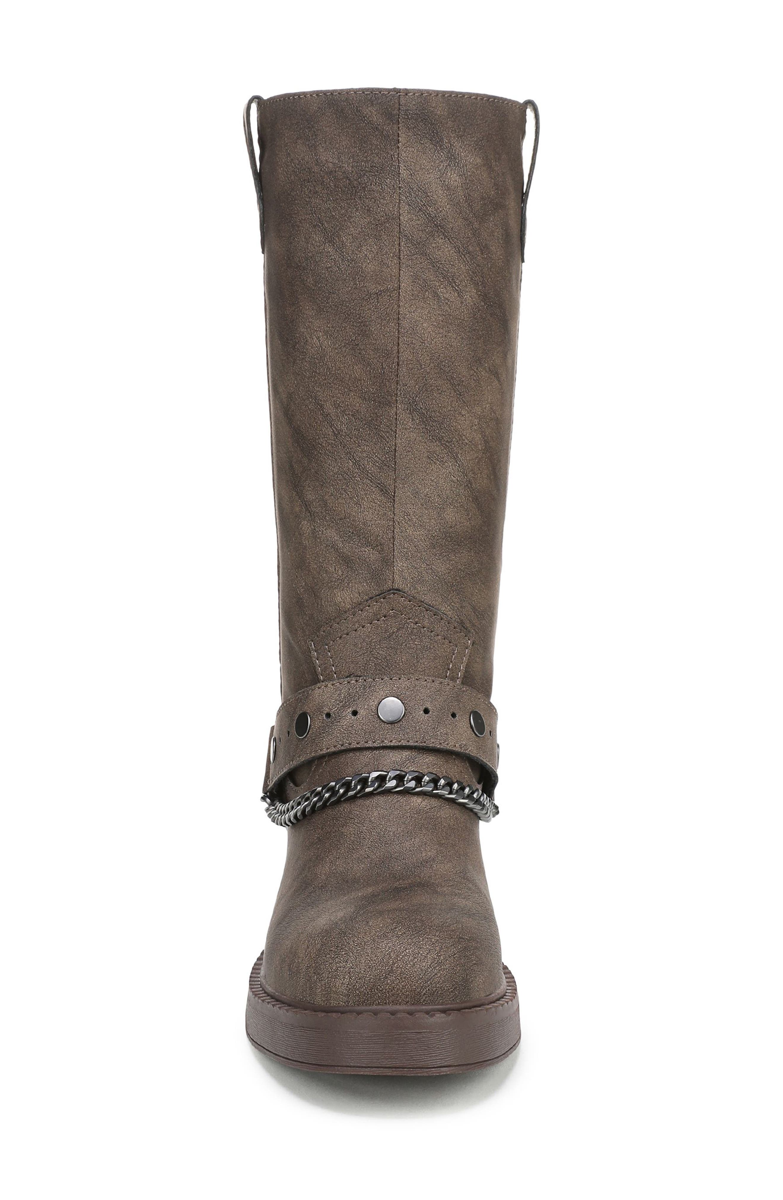 Blowfish Malibu Verona 2 Boot, Alternate, color, Dark Brown Faux Leather