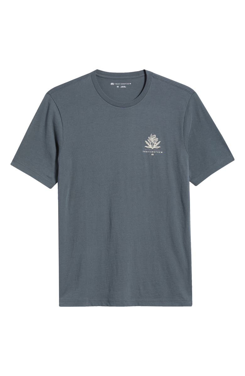 TravisMathew Balance Fund Cotton T-Shirt, Alternate, color, Ebony