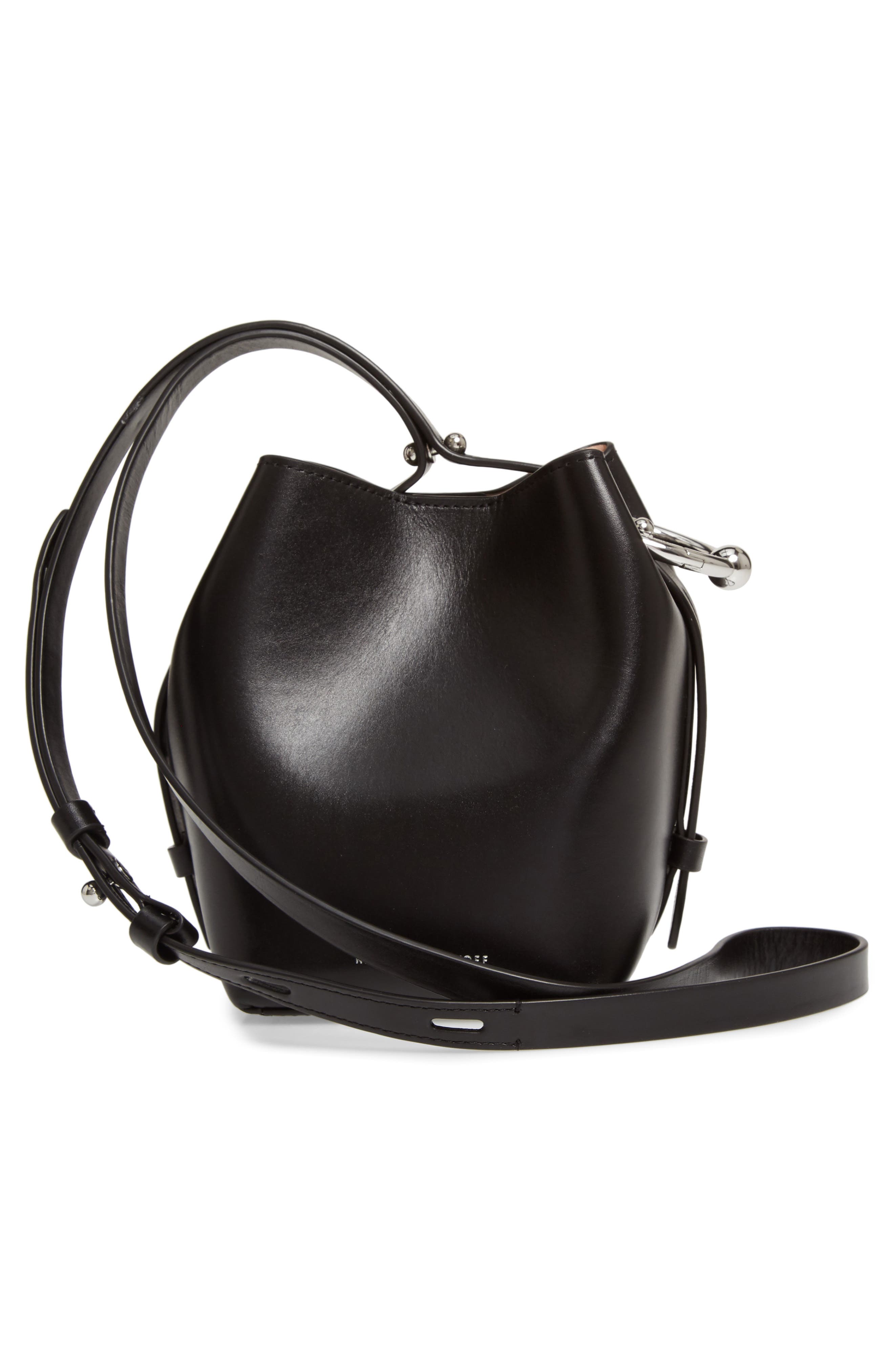 Rebecca Minkoff Mini Kate Leather Bucket Bag, Alternate, color, 
